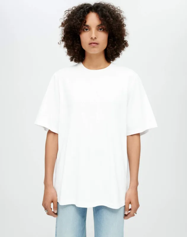 Hanes Oversized Tee - Optic White made by Hanes