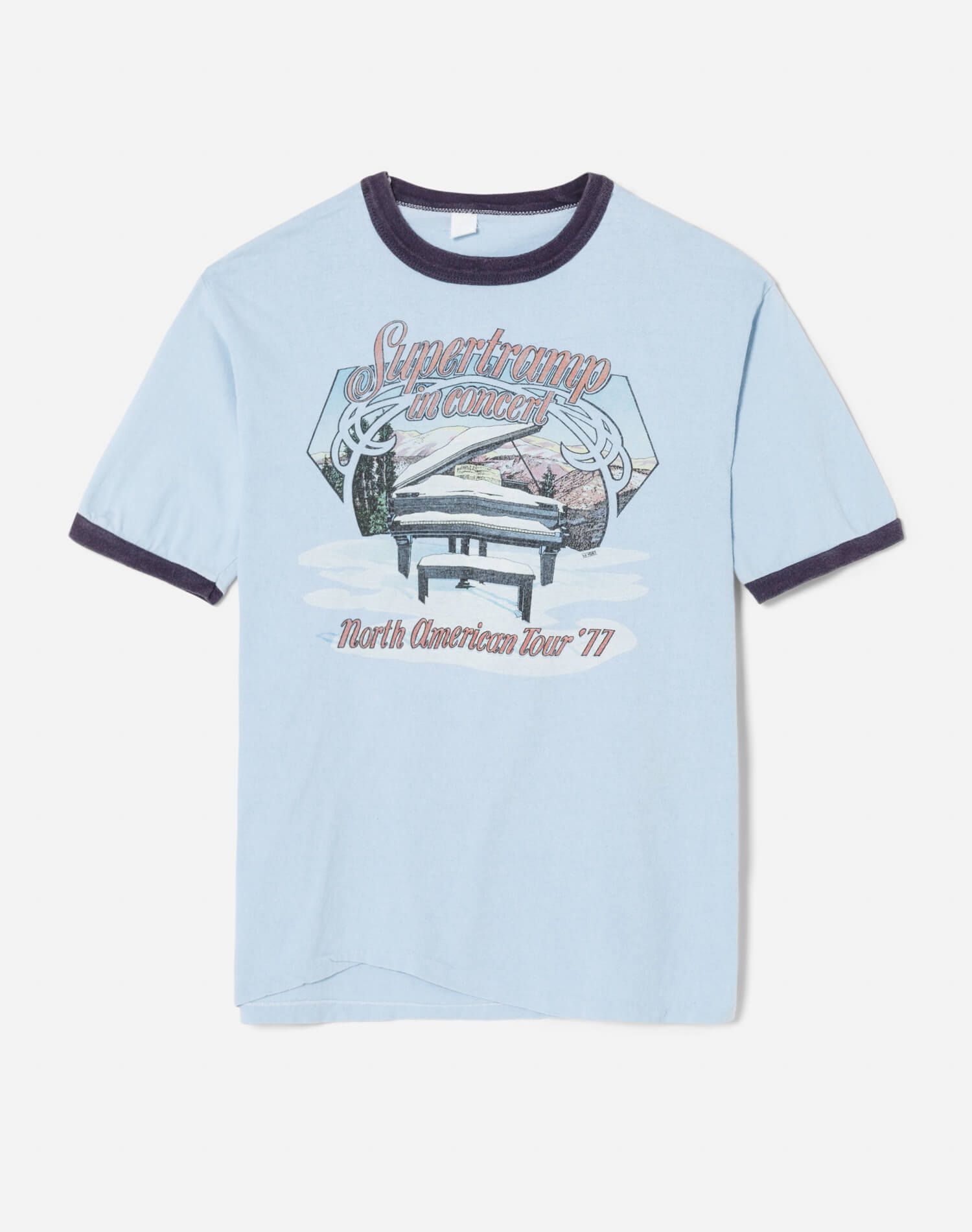 1977 Supertramp Tour Tee sold by Re/Done