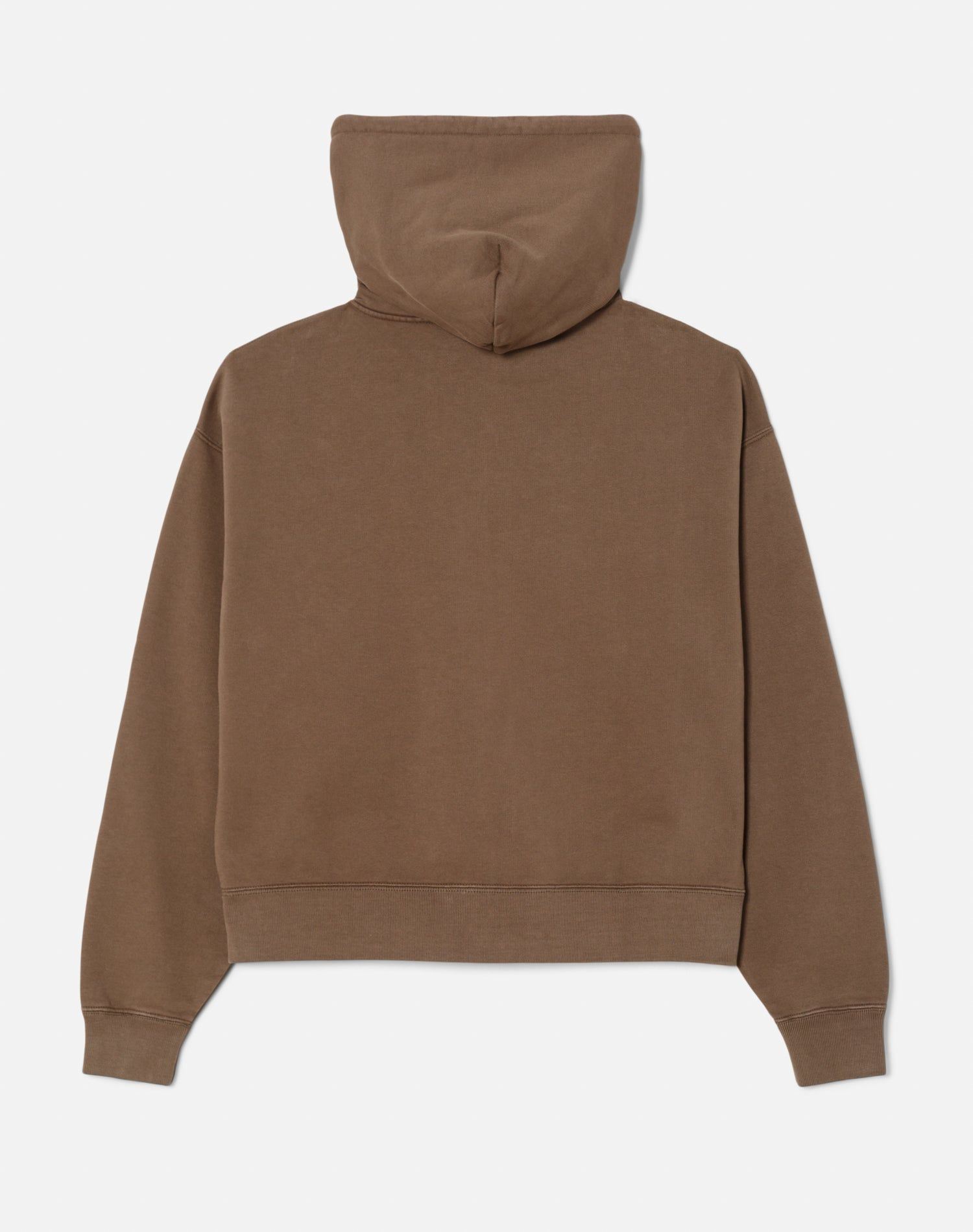 Relaxed Zip Up Hoodie - Walnut sold by Re/Done product image thumbnail 2