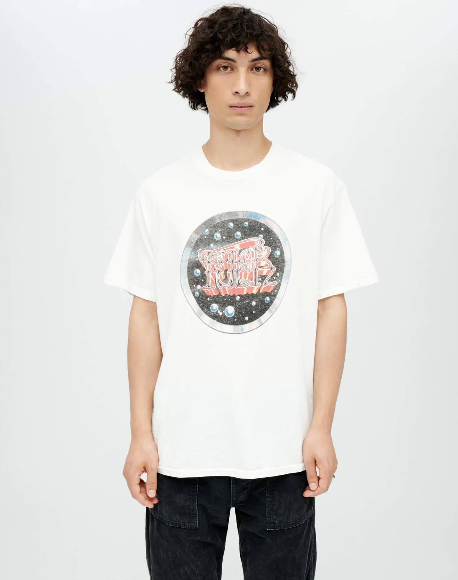 Loose "F***" Tee - Old White sold by Re/Done