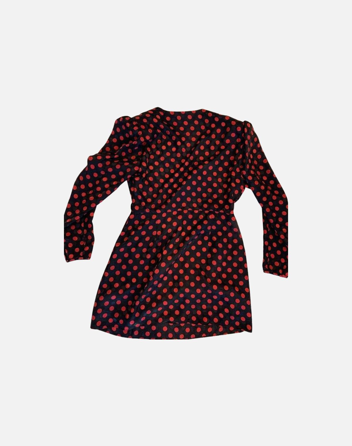 80s Wrap Dress - Red Polka Dot sold by Re/Done product image thumbnail 7