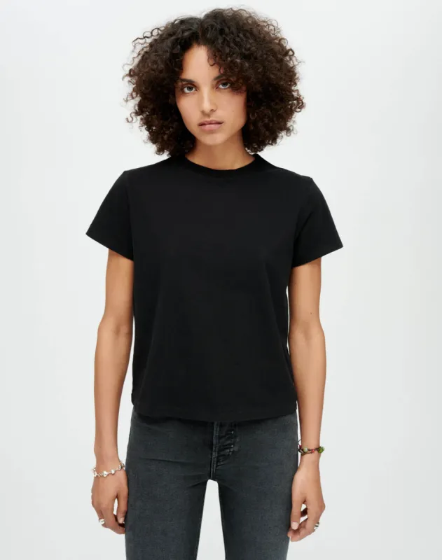 Hanes Classic Tee - Black sold by Re/Done