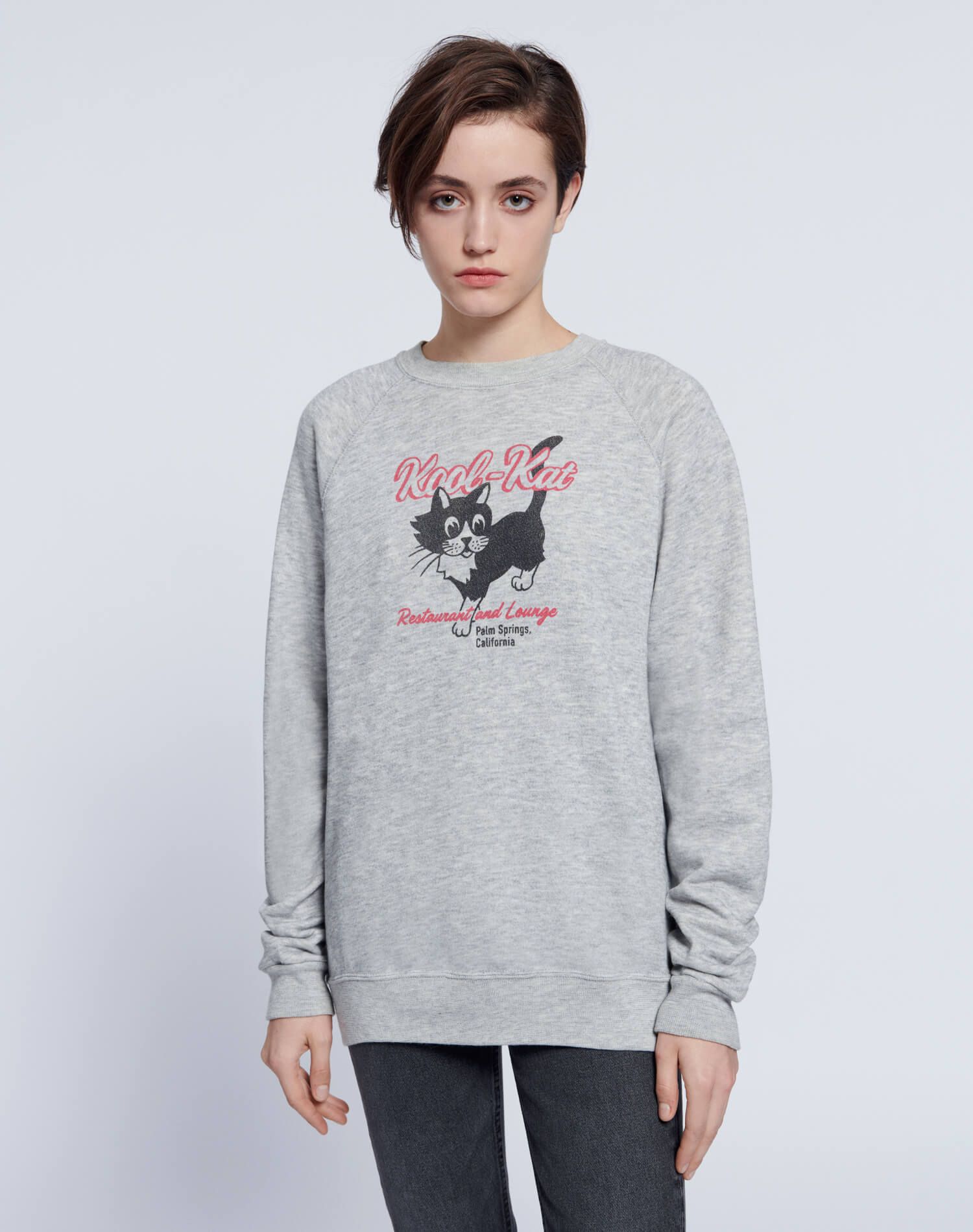 Upcycled "Kool Kat" Sweatshirt - Assorted sold by Re/Done product image thumbnail 3