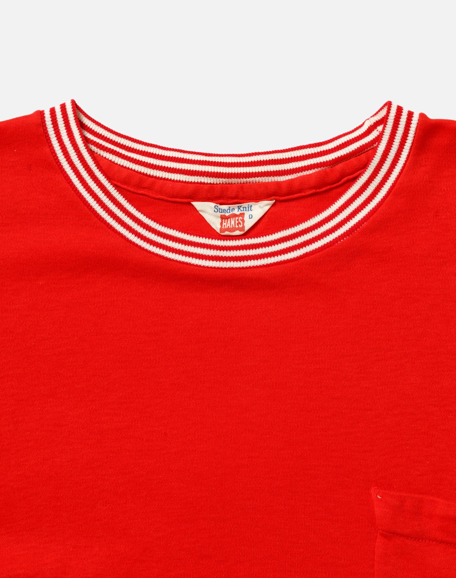 50s Hanes Suede Knit Tee -#39 sold by Re/Done product image thumbnail 3