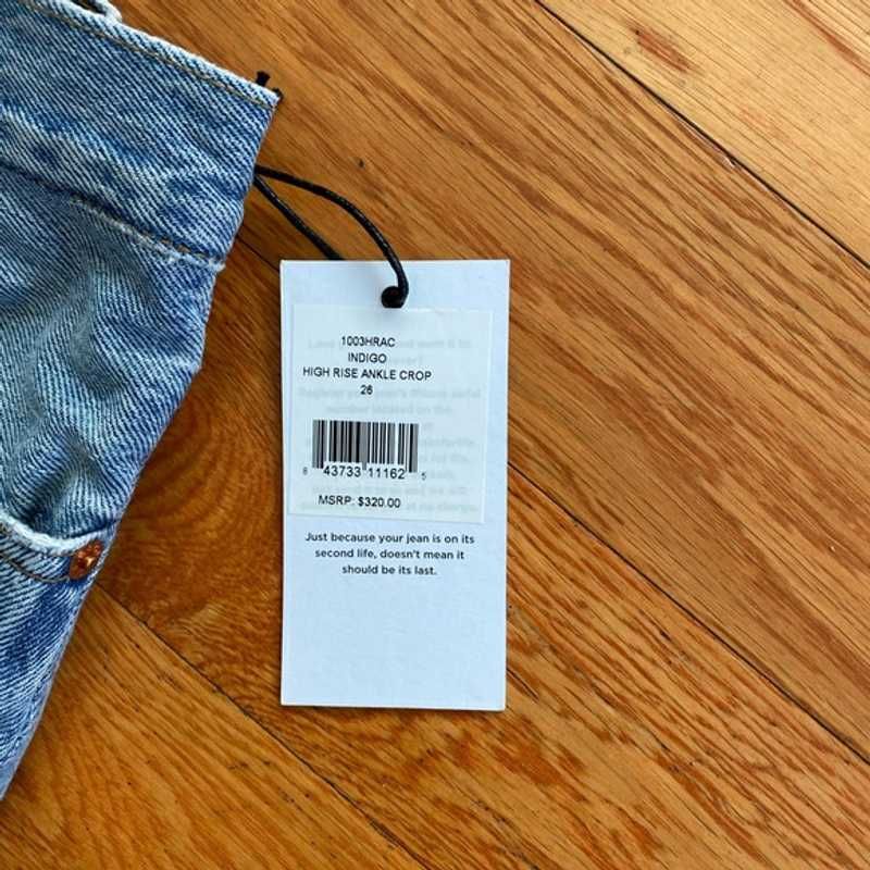 RE/DONE Levi’s High Rise Crop Indigo sold by Re/Done product image thumbnail 3