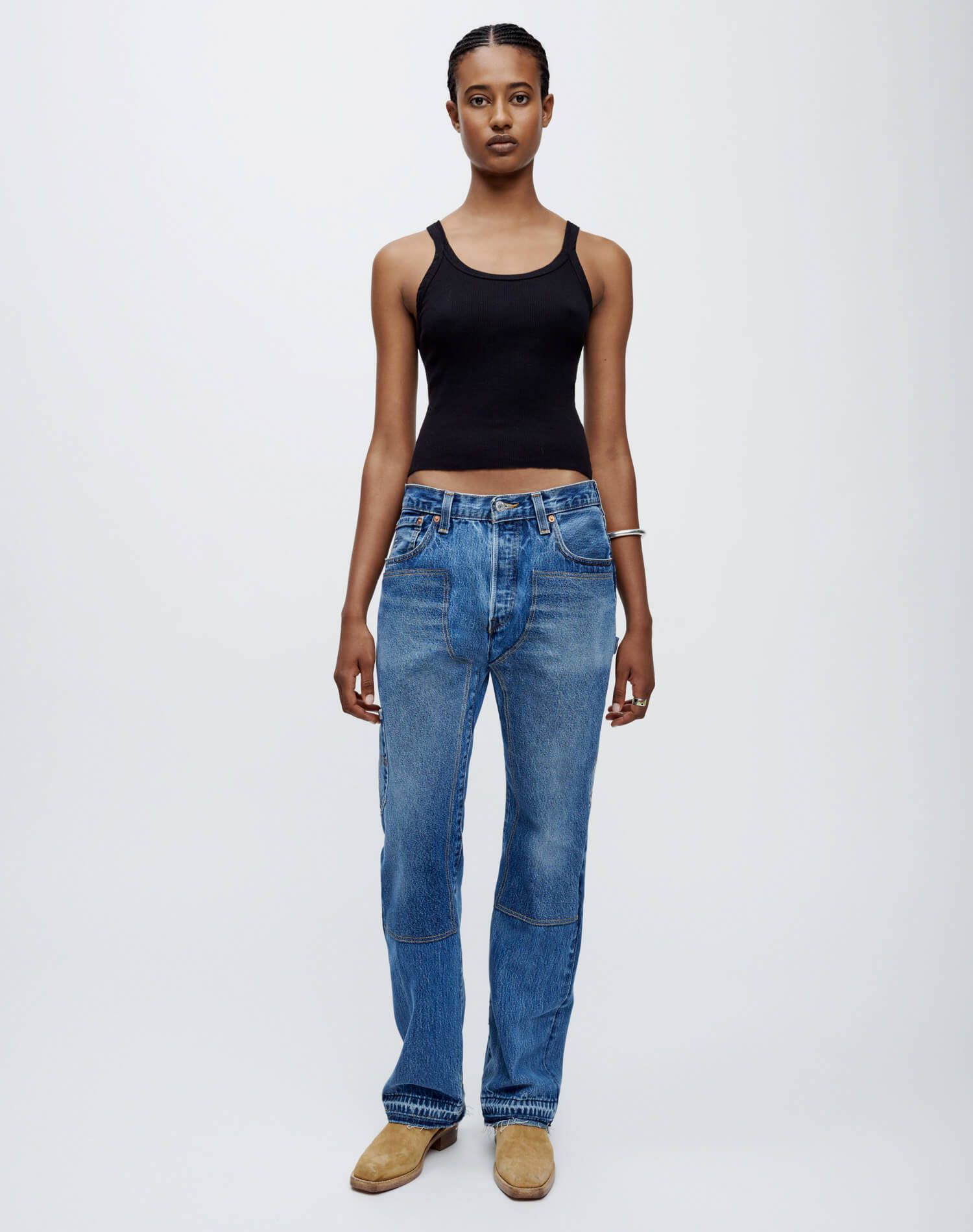 Workwear Jean - Indigo sold by Re/Done product image thumbnail 2