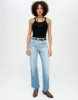 Hanes Ribbed Tank - Black sold by Re/Done