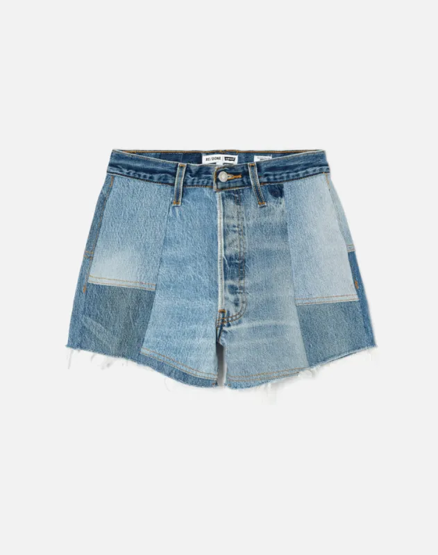 Levi's 70s Patch Short - Indigo sold by Re/Done