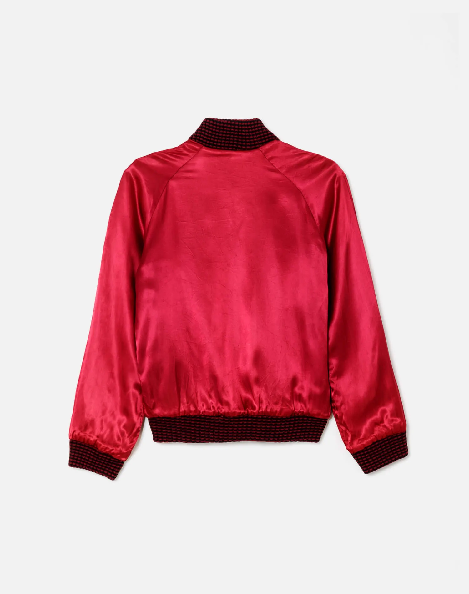 60s Velour and Silk Reversible Bomber Jacket sold by Re/Done product image thumbnail 2