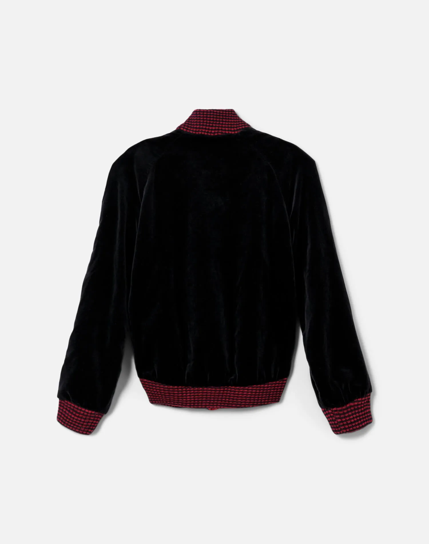 60s Velour and Silk Reversible Bomber Jacket sold by Re/Done product image thumbnail 4