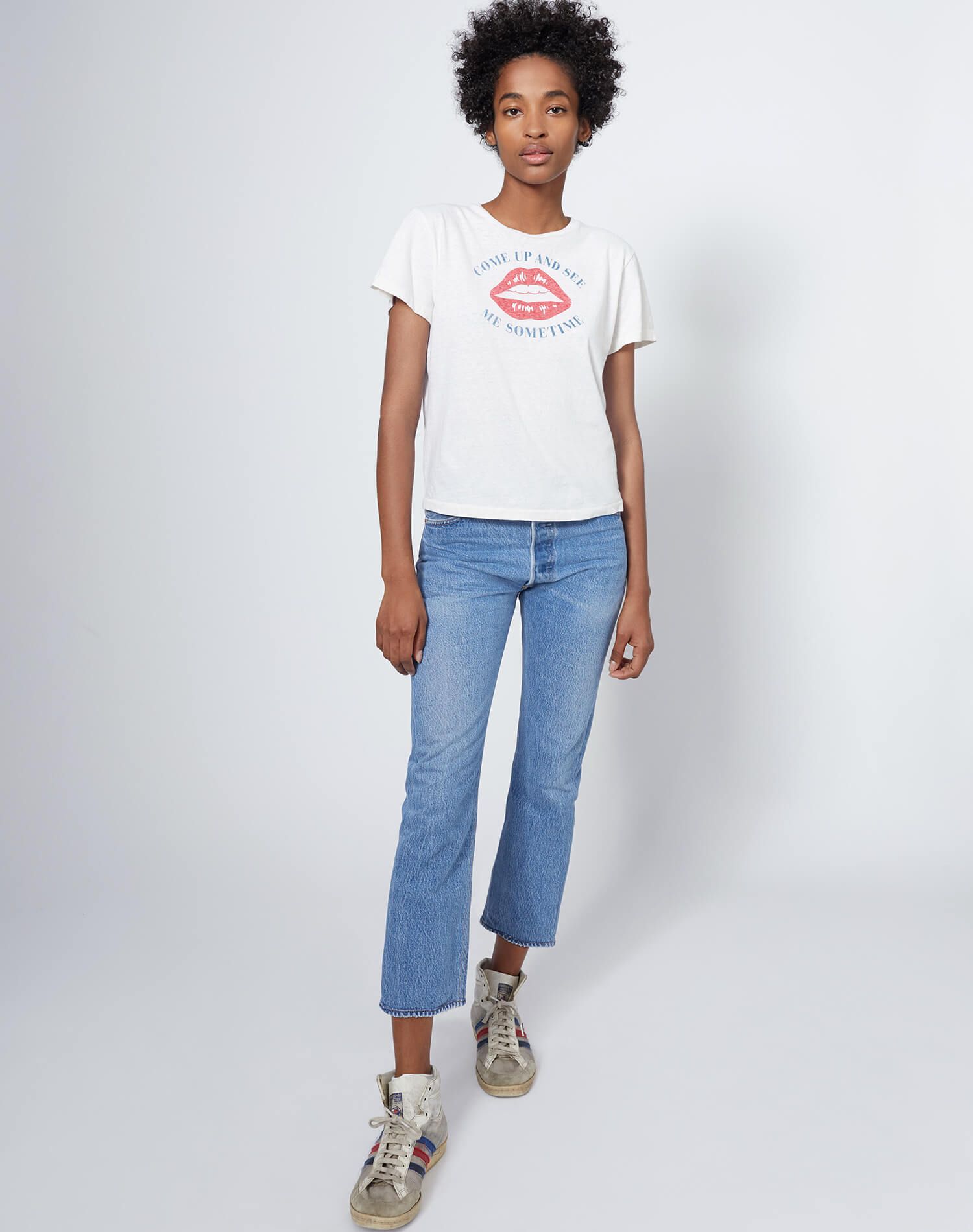 Levi's High Rise Crop - Indigo - Inseam 24 sold by Re/Done product image thumbnail 4