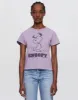 Classic "Snoopy Dancing" Tee - Lavender sold by Re/Done