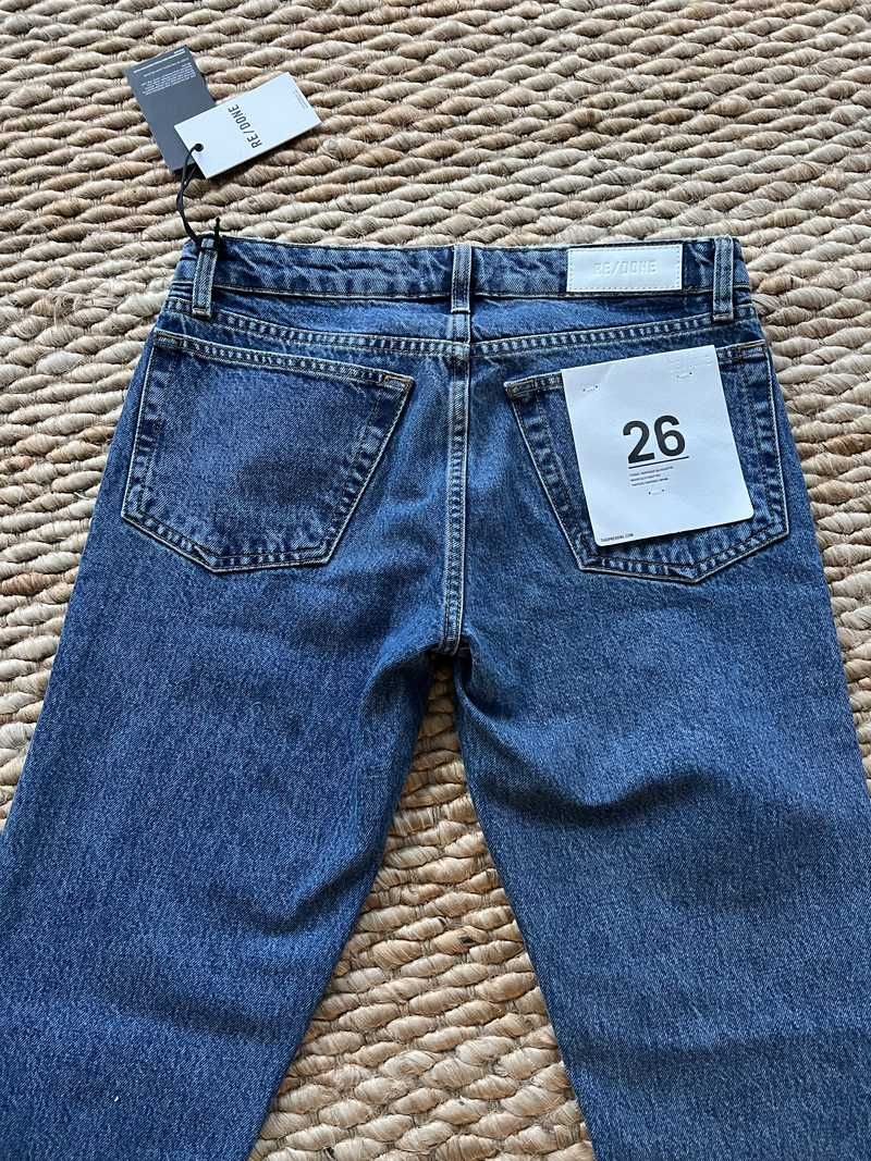 70s Low Rise Straight - Blue Mere sold by Re/Done product image thumbnail 4