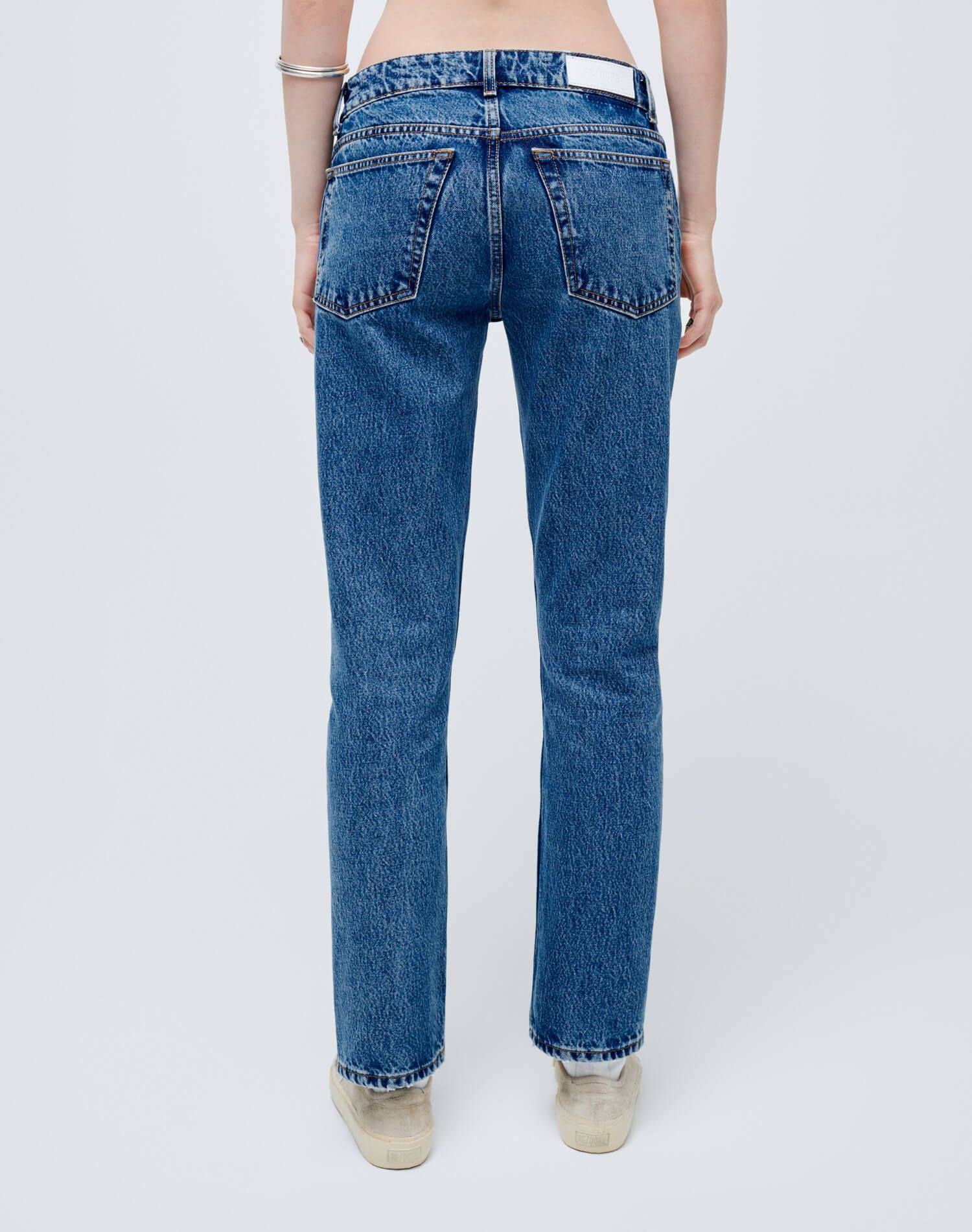 70s Low Rise Straight - Blue Mere sold by Re/Done product image thumbnail 8