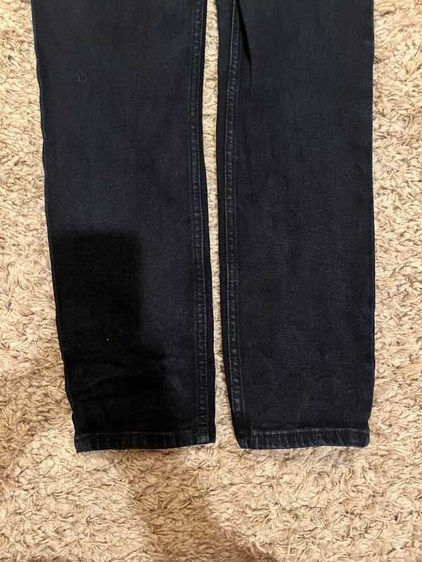 Extra Stretch Mid Rise Ankle Crop - Jet Blue Black sold by Re/Done product image thumbnail 8