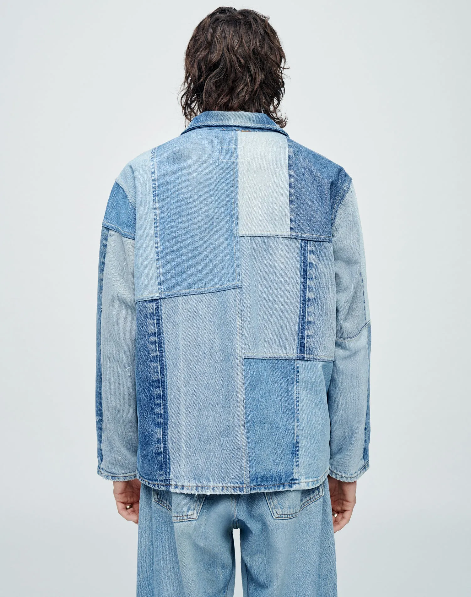 Levi's Men's Quilted Barn Jacket - Assorted Indigo sold by Re/Done product image thumbnail 5