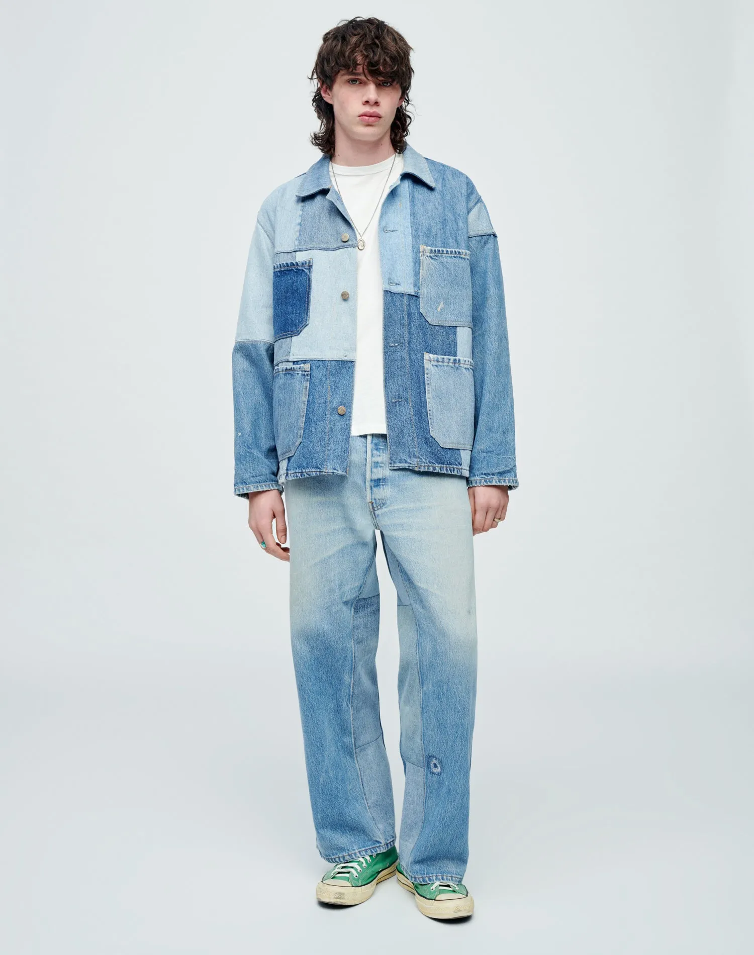 Levi's Men's Quilted Barn Jacket - Assorted Indigo sold by Re/Done product image thumbnail 2