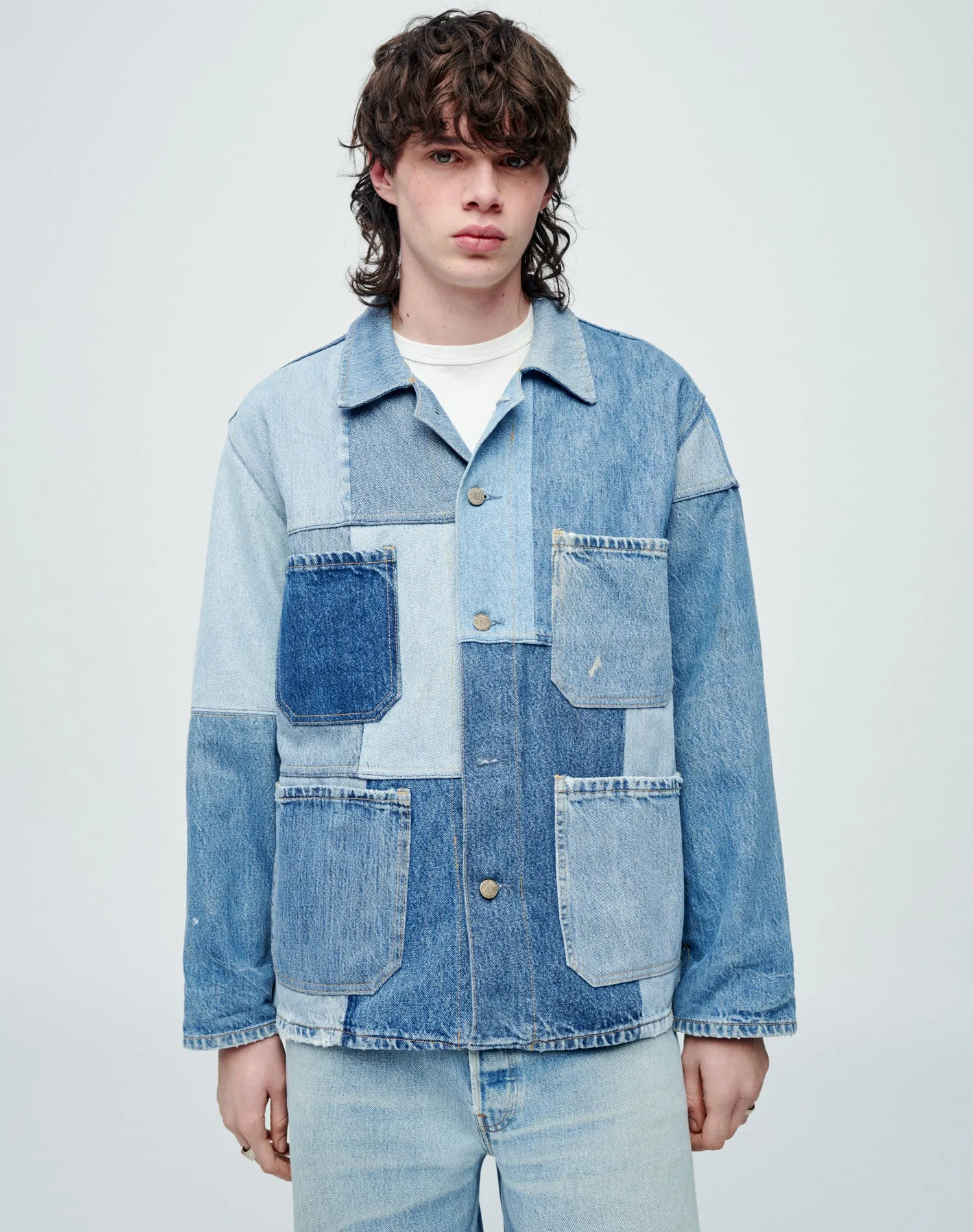 Levi's Men's Quilted Barn Jacket - Assorted Indigo sold by Re/Done