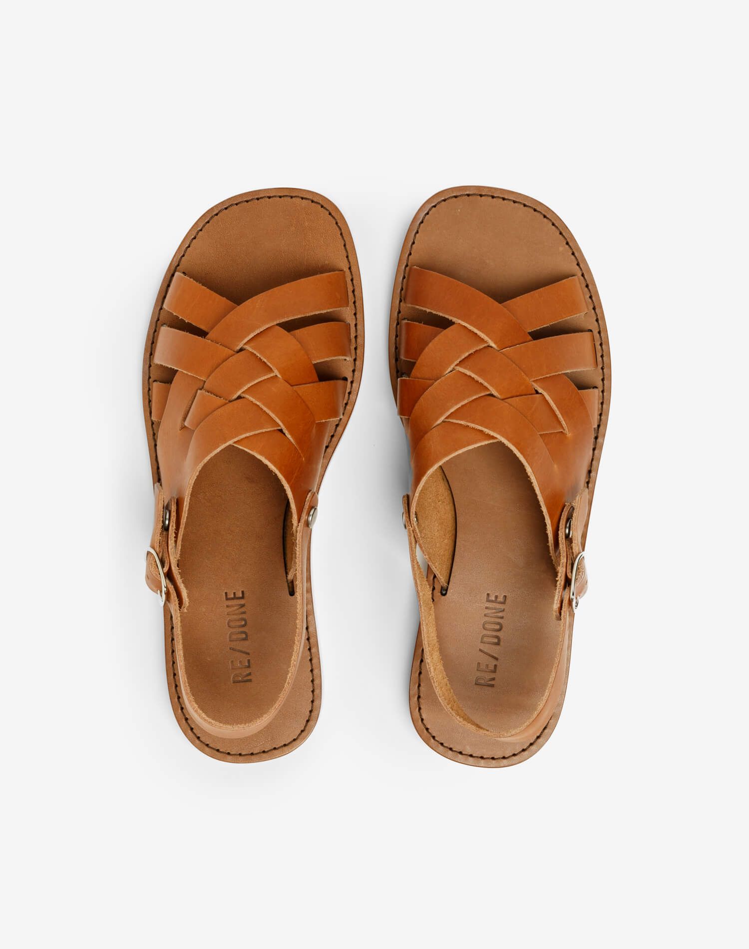 90s Fisherman Sandal - Cuoio sold by Re/Done product image thumbnail 4