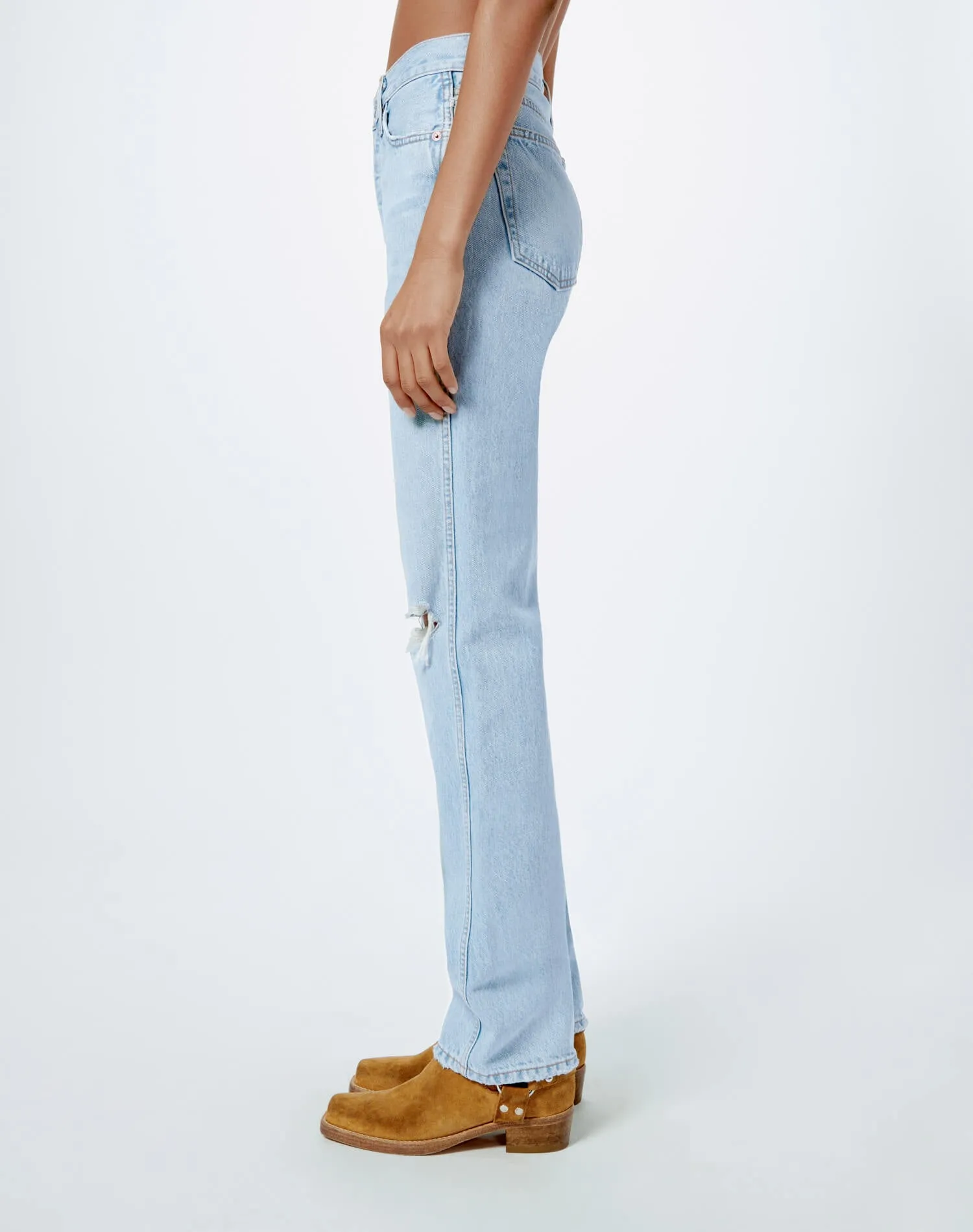 High Rise Loose - Bleach Destroy sold by Re/Done product image thumbnail 3