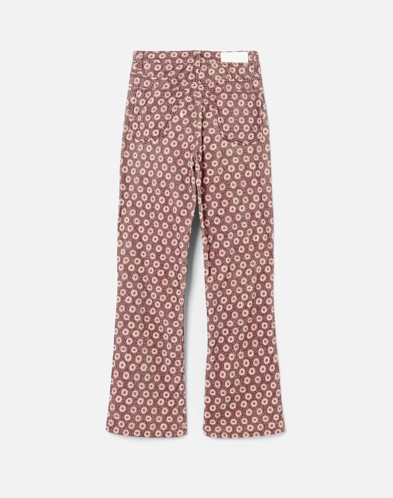 70s Corduroy Pocket Loose Flare - Plum Stamp sold by Re/Done product image thumbnail 2