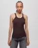Hanes Ribbed Tank - Cocoa sold by Re/Done