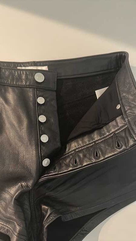 Leather Shorts sold by Re/Done product image thumbnail 4