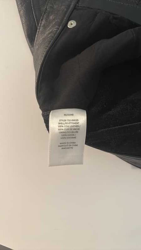 Leather Shorts sold by Re/Done product image thumbnail 5