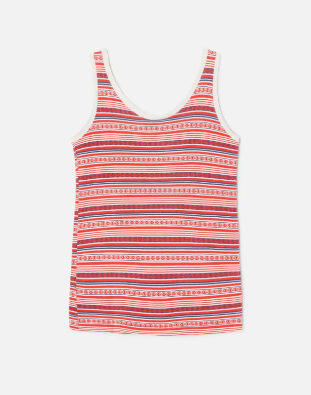 60s Peace Symbol Tank Top -#5 made by Re/Done