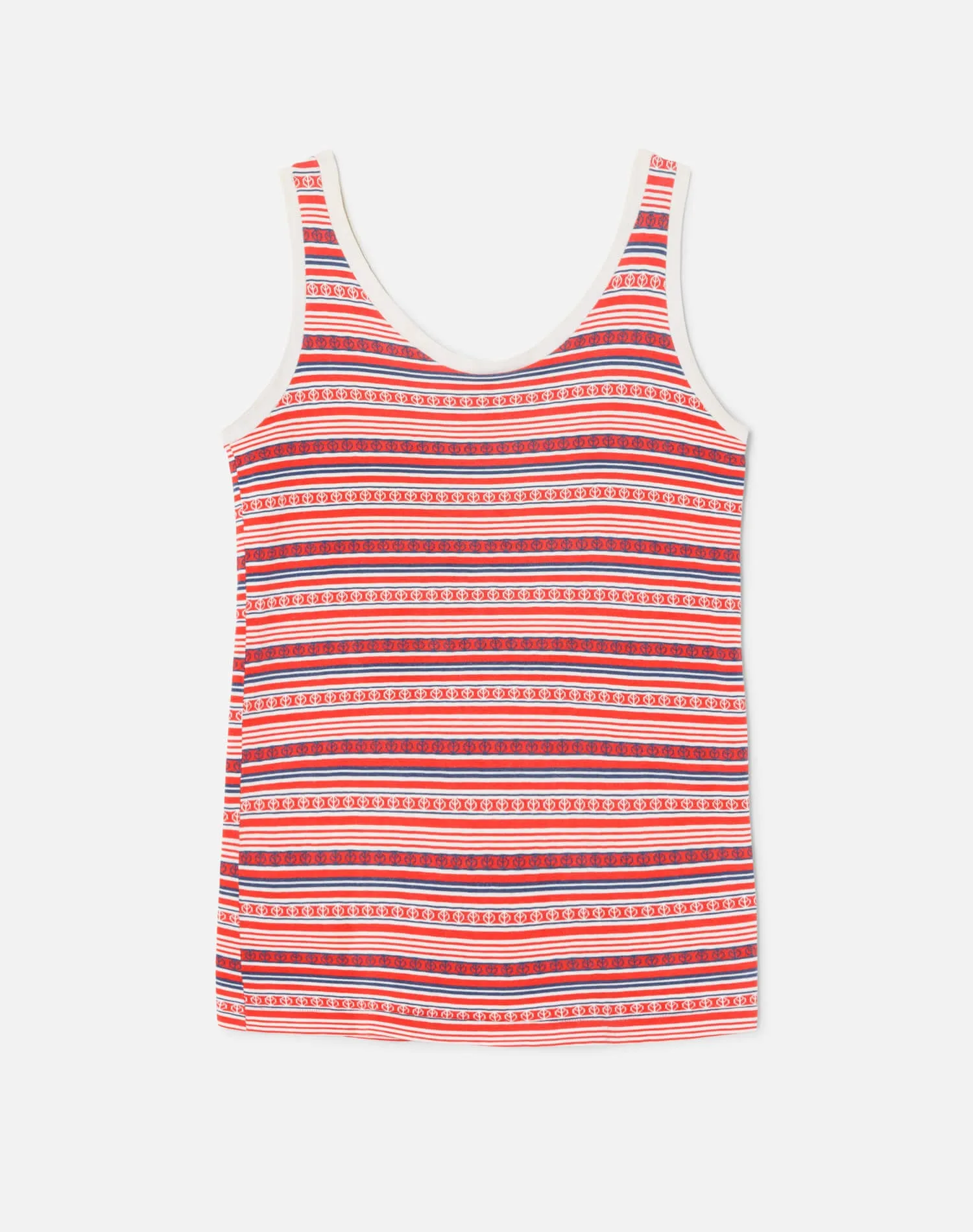 60s Peace Symbol Tank Top -#5 sold by Re/Done