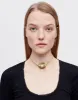 Hanes Pointelle Scoop Neck Tee - Black sold by Re/Done