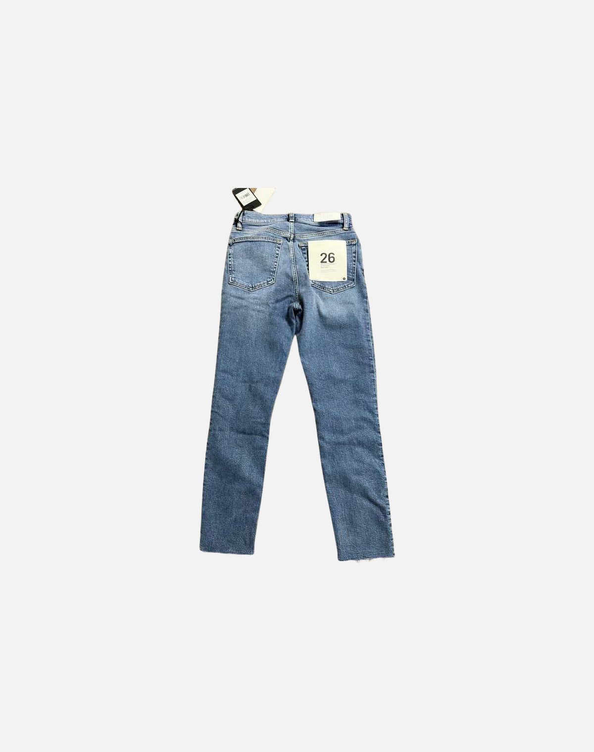 Comfort Stretch High Rise Ankle Crop - Dusk Destroy sold by Re/Done product image thumbnail 2