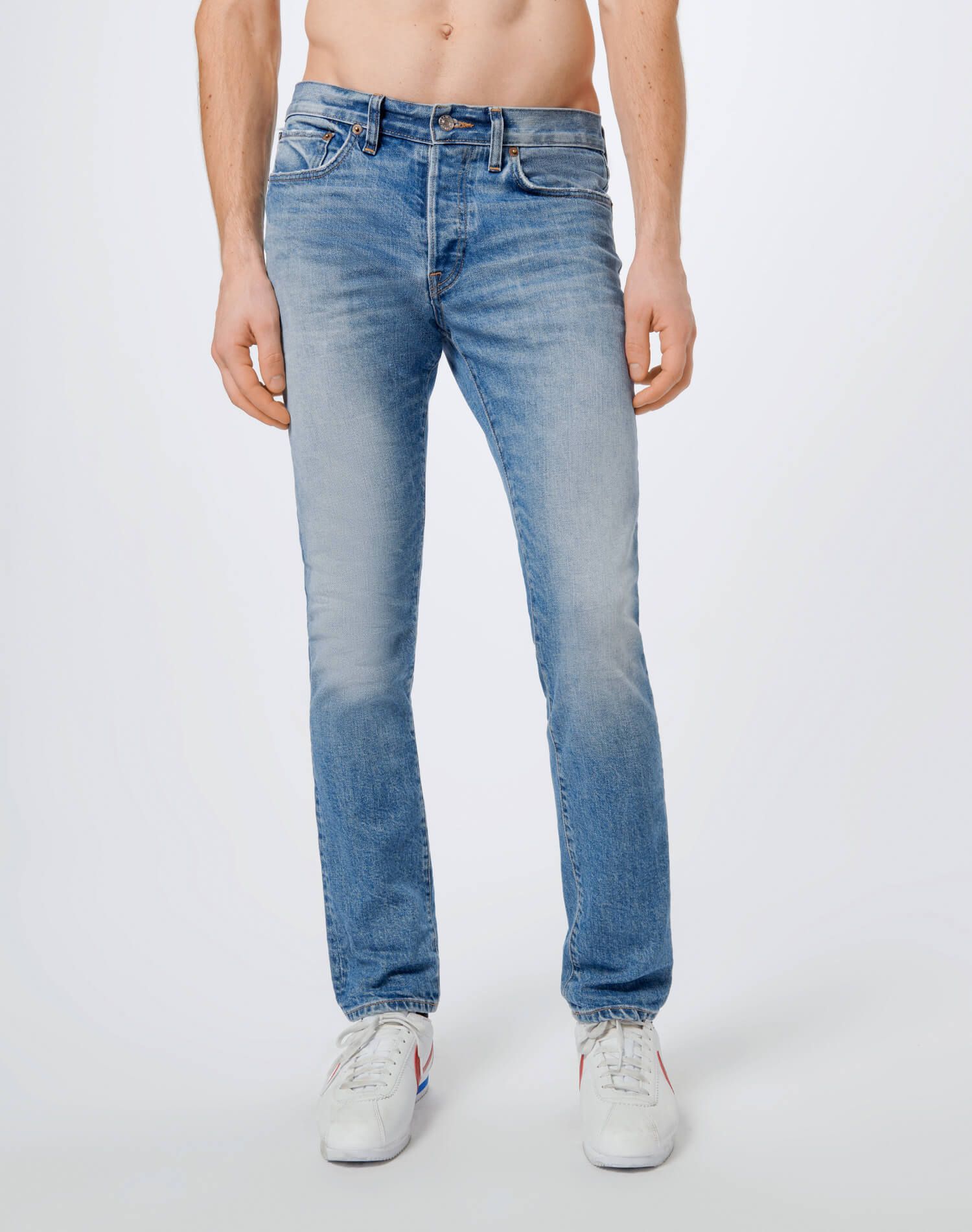 Men's Stretch Slim Fit Inseam 32 - Light 51 sold by Re/Done product image thumbnail 3