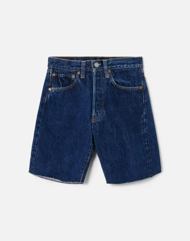 60s Single Stitch Selvedge Big E Levi's 501 Shorts - #53 made by Re/Done