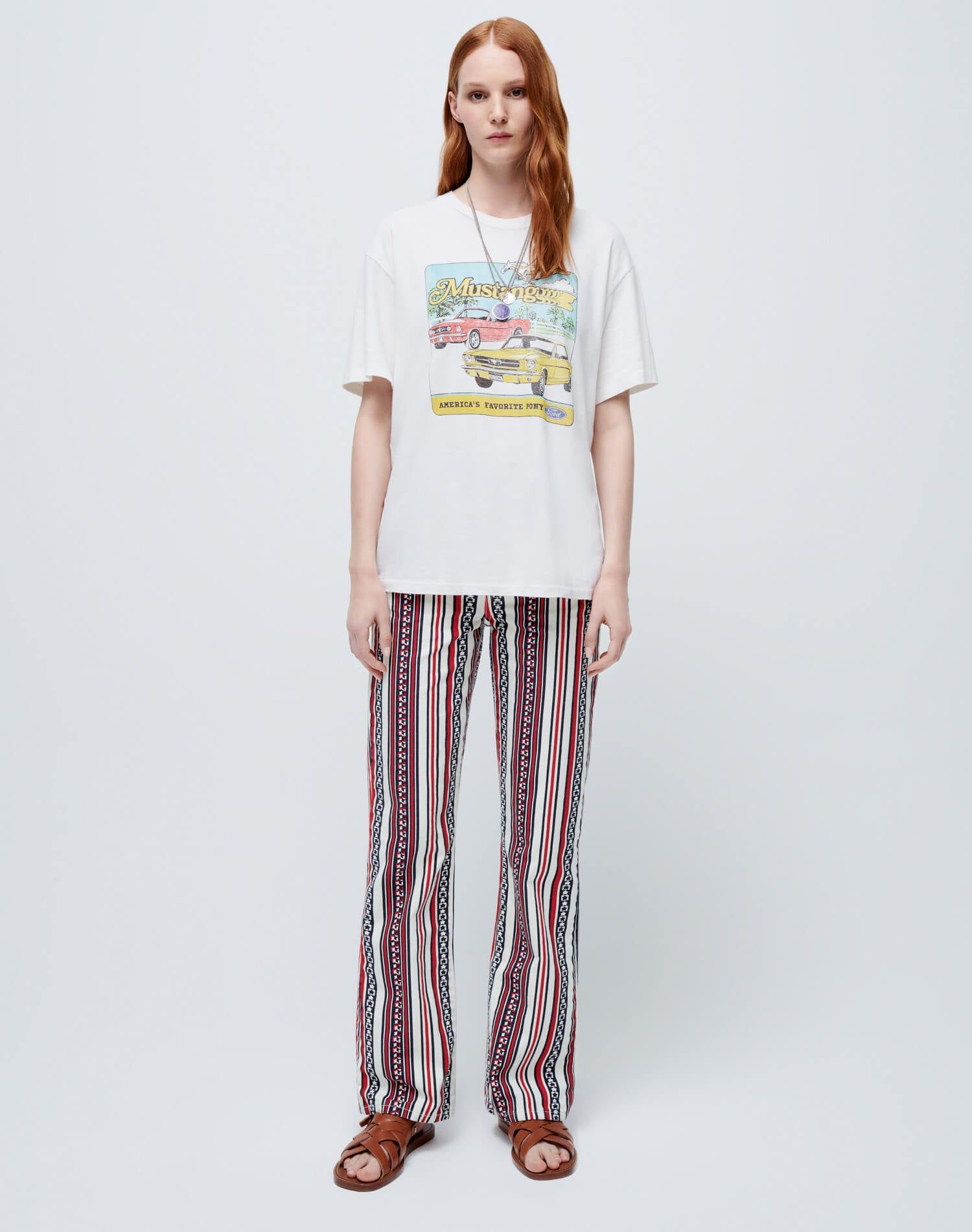 70s Bootcut - Star Stripe sold by Re/Done product image thumbnail 2