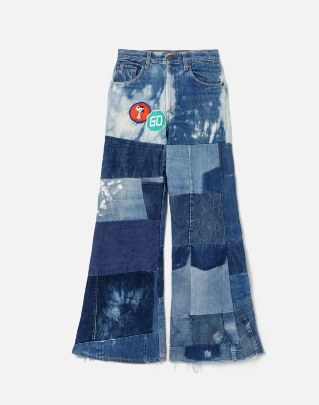 70s Patchwork Levi's Flares -#43 sold by Re/Done