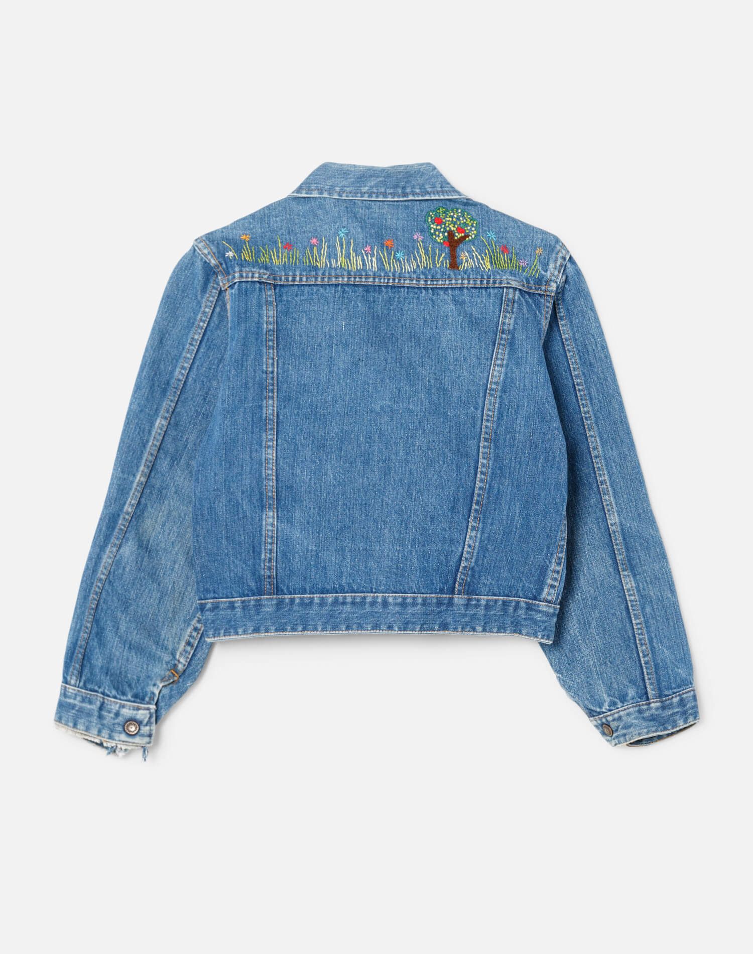 70s Snap Front Denim Jacket sold by Re/Done product image thumbnail 2