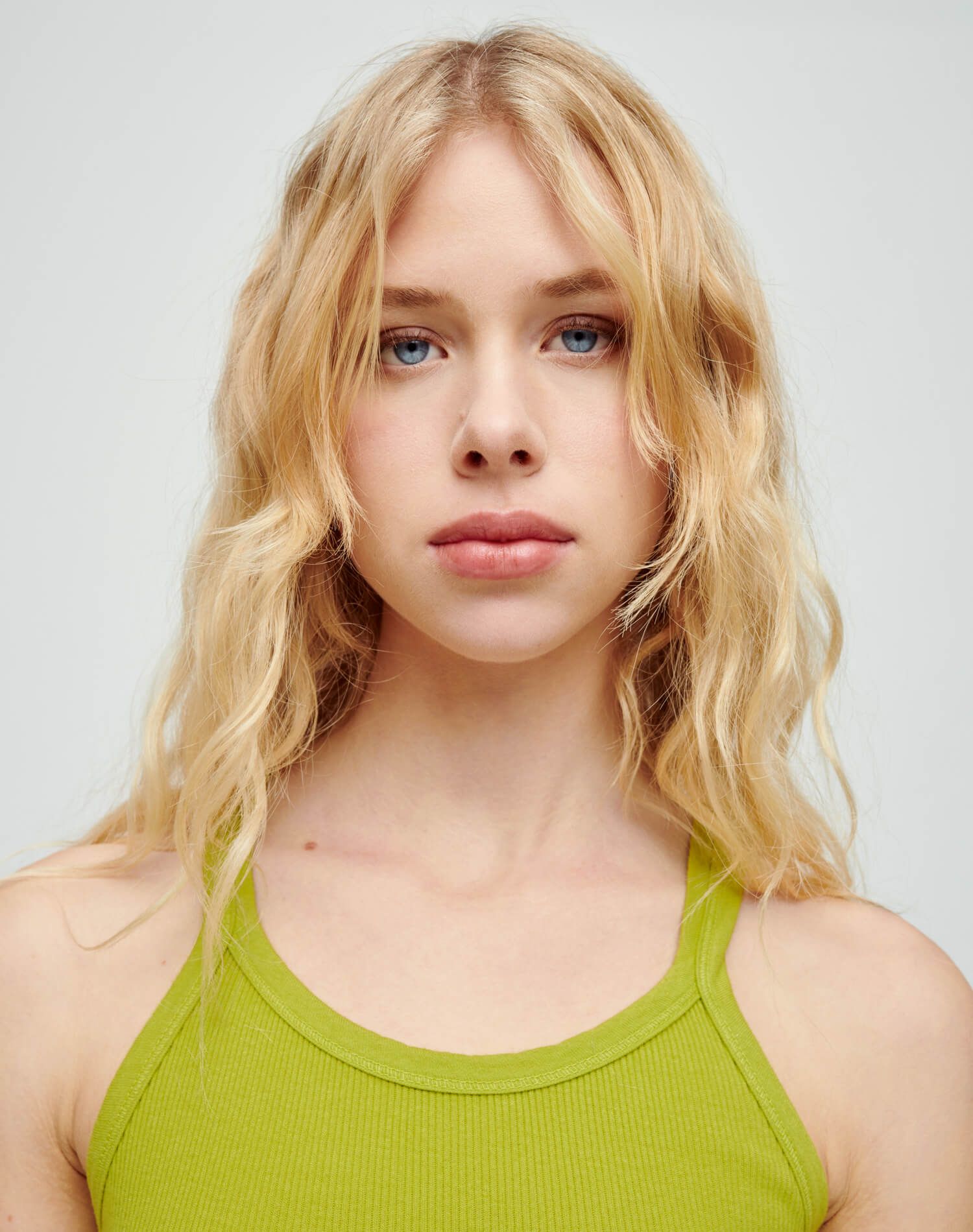Ribbed Tank - Wasabi sold by Re/Done product image thumbnail 3