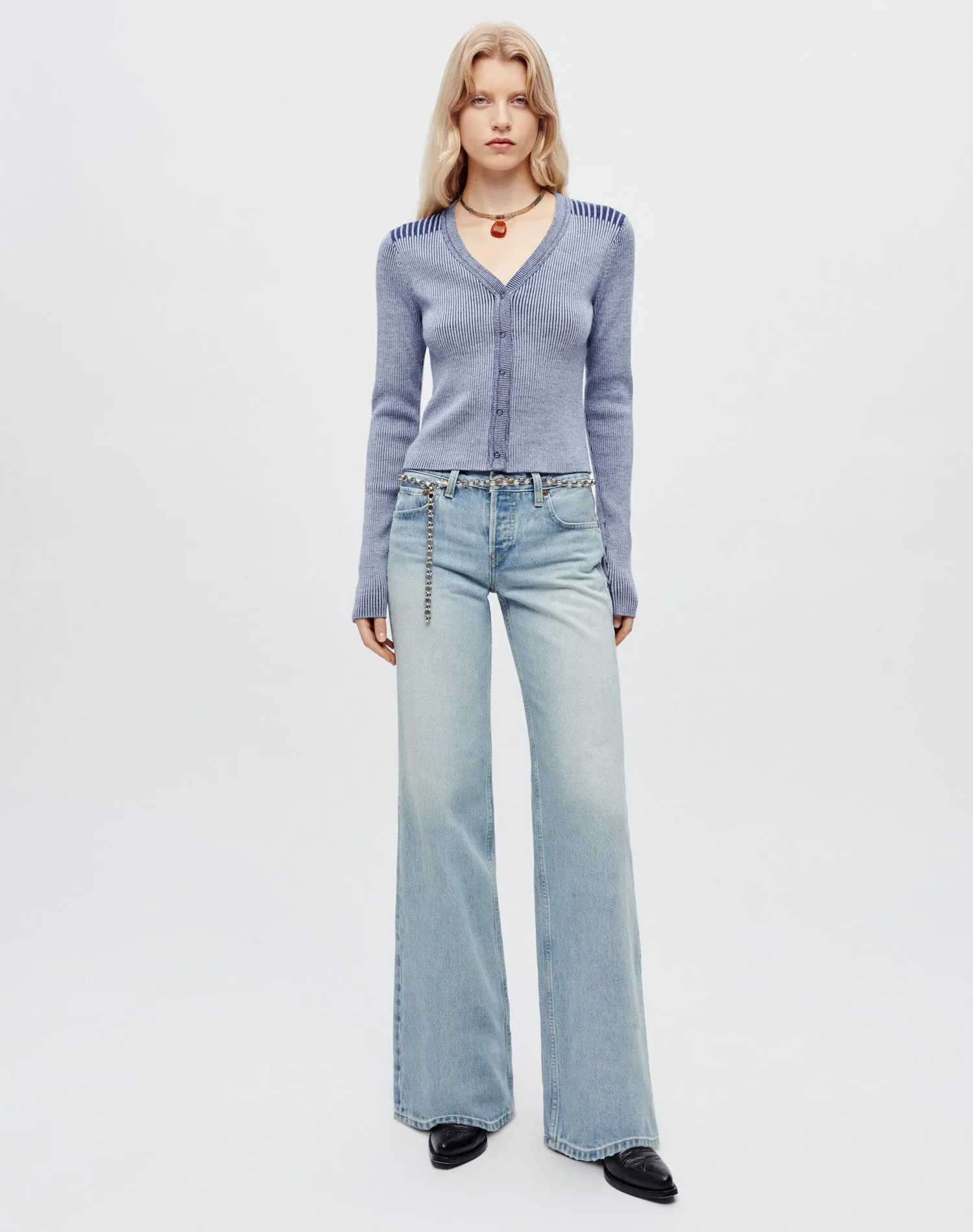 Mid Rise Wide Leg - Mojave sold by Re/Done product image thumbnail 2