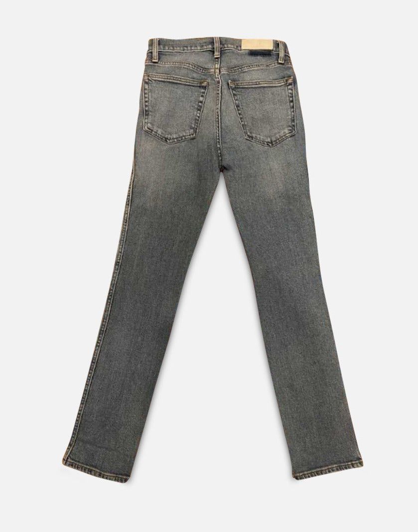 80s Slim Straight in Brisk Blue with Rips sold by Re/Done product image thumbnail 2