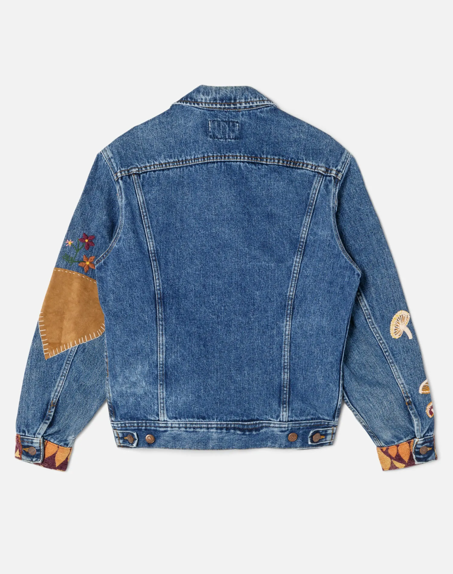 Repaired Denim Jacket - Indigo sold by Re/Done product image thumbnail 2
