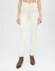 Comfort Stretch High Rise Stove Pipe - Vintage White sold by Re/Done