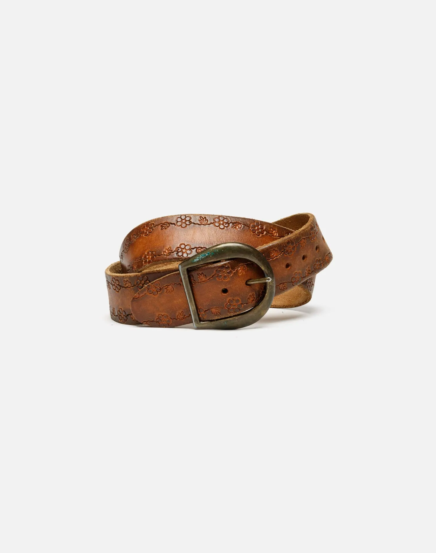 70s Embossed Leather Belt - #40 sold by Re/Done product image thumbnail 3