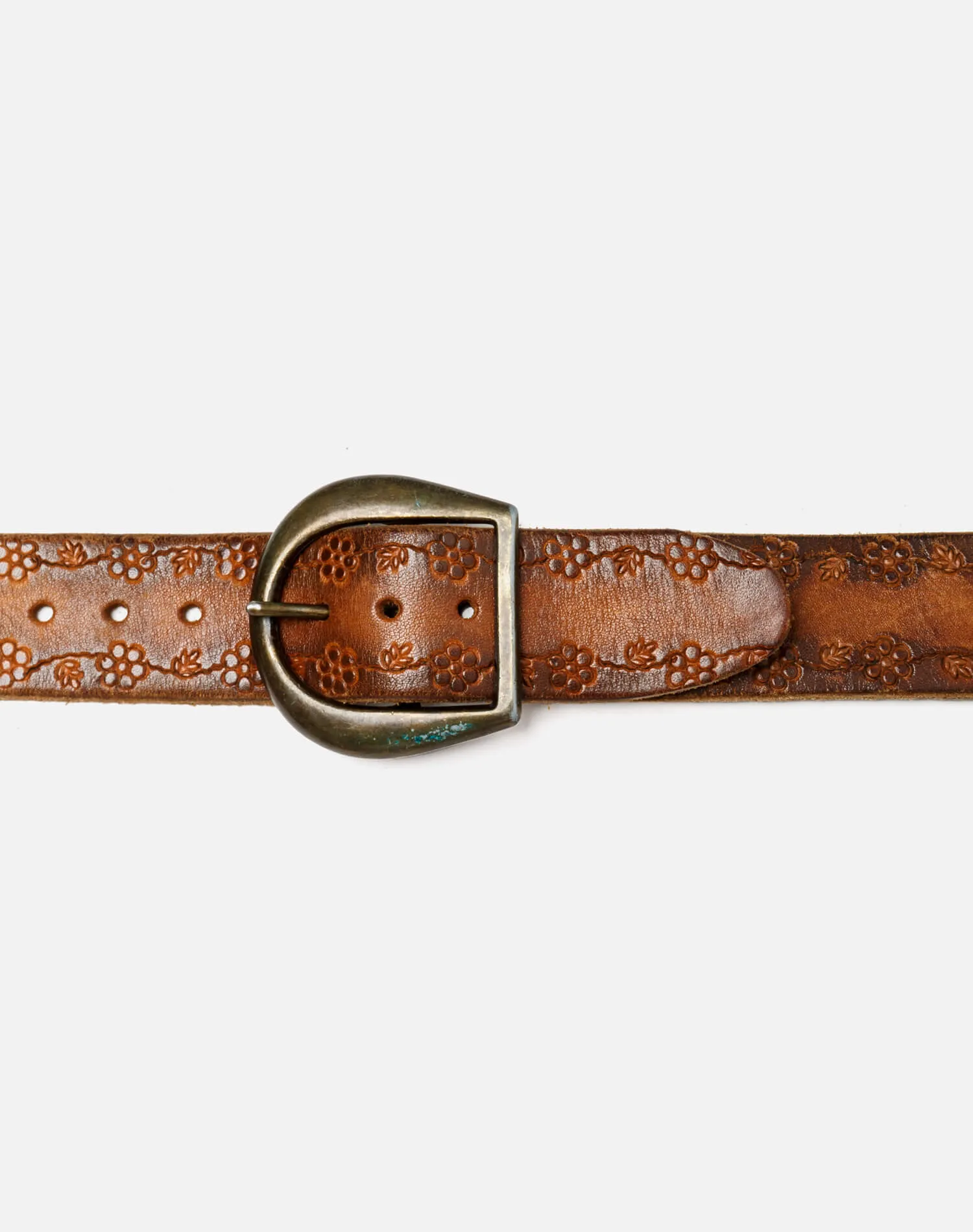 70s Embossed Leather Belt - #40 sold by Re/Done product image thumbnail 4