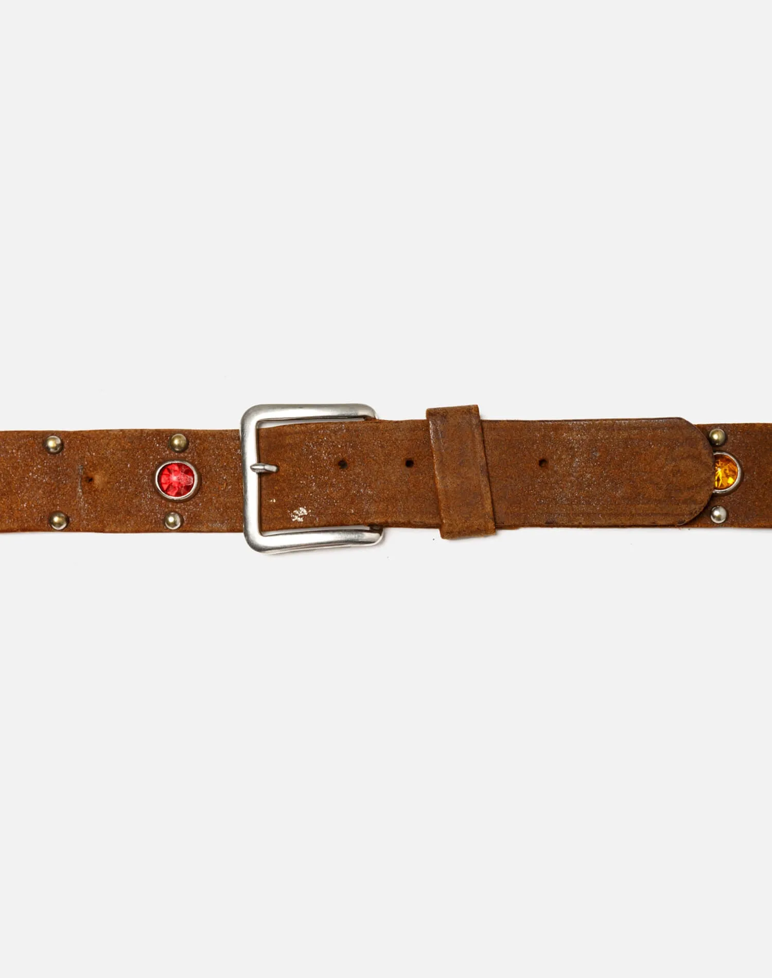 40s Suede Jeweled Belt - #46 sold by Re/Done product image thumbnail 4