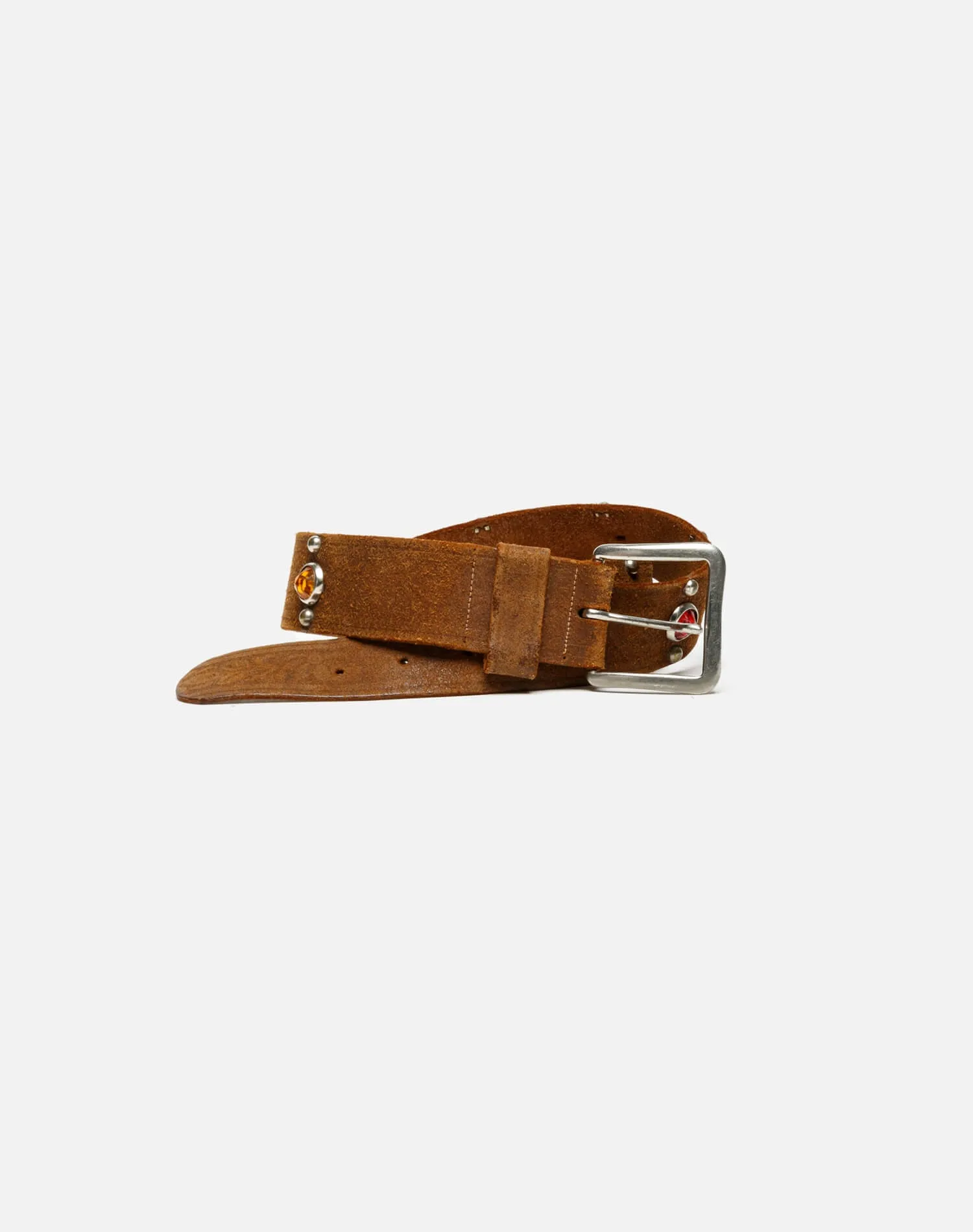 40s Suede Jeweled Belt - #46 sold by Re/Done product image thumbnail 5