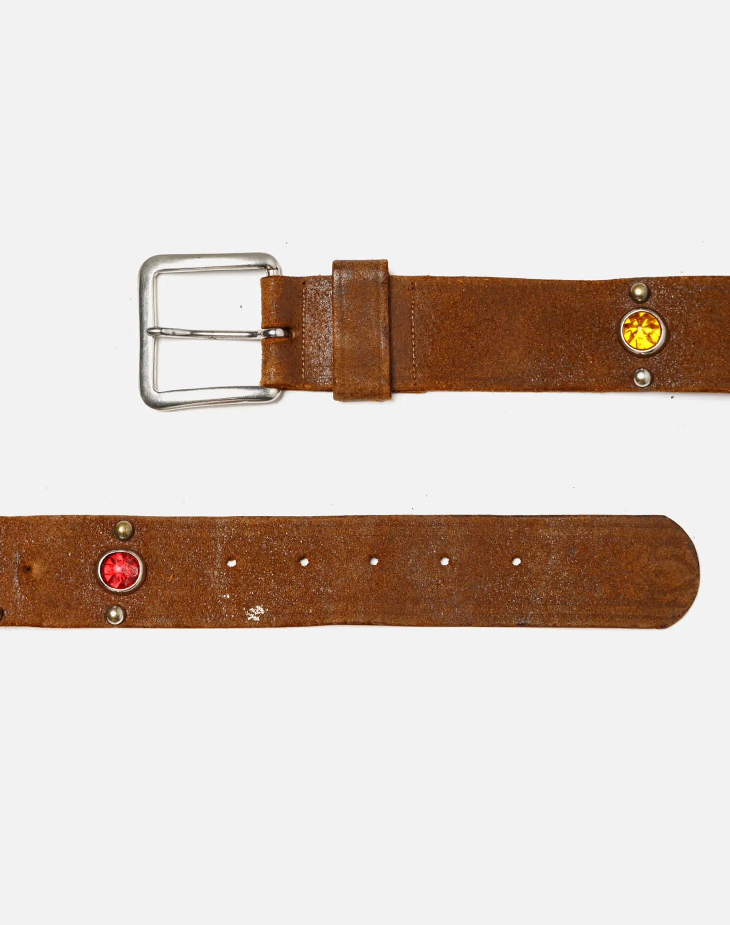 40s Suede Jeweled Belt - #46 sold by Re/Done product image thumbnail 2