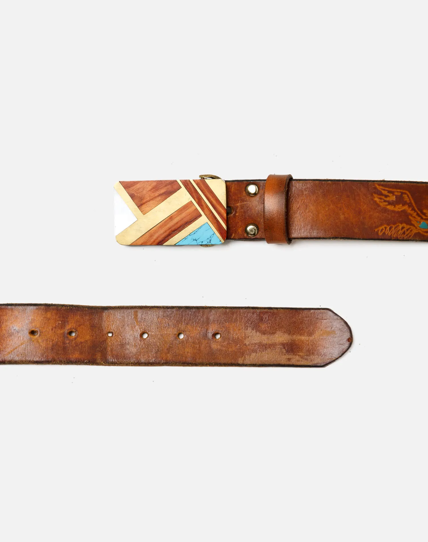 70s Embossed Inlaid Belt - #52 sold by Re/Done product image thumbnail 2