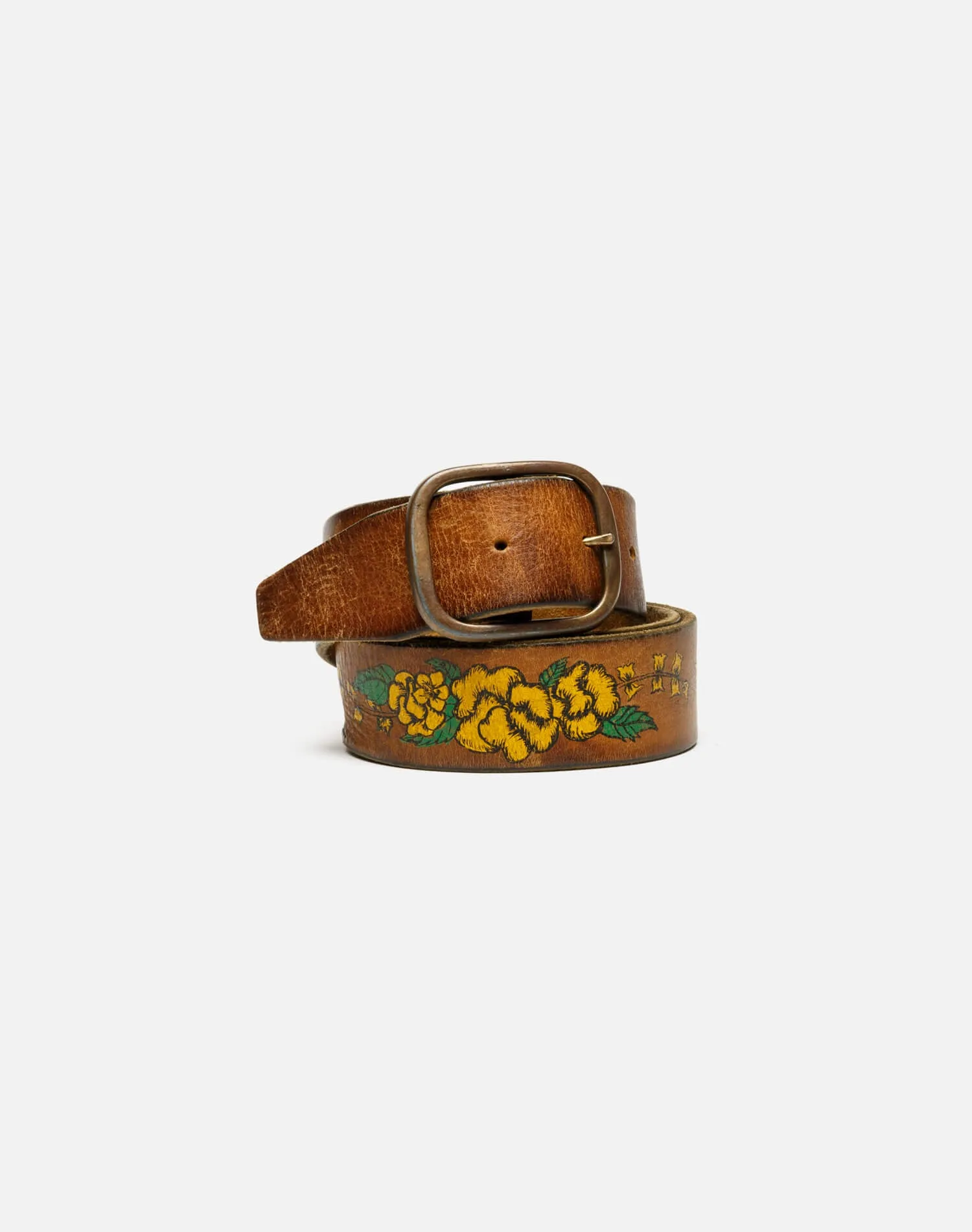 70s Painted Leather Belt - #53 sold by Re/Done product image thumbnail 3