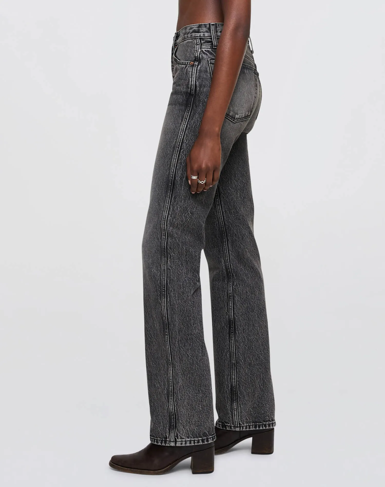 90s High Rise Loose - Smoke sold by Re/Done product image thumbnail 3